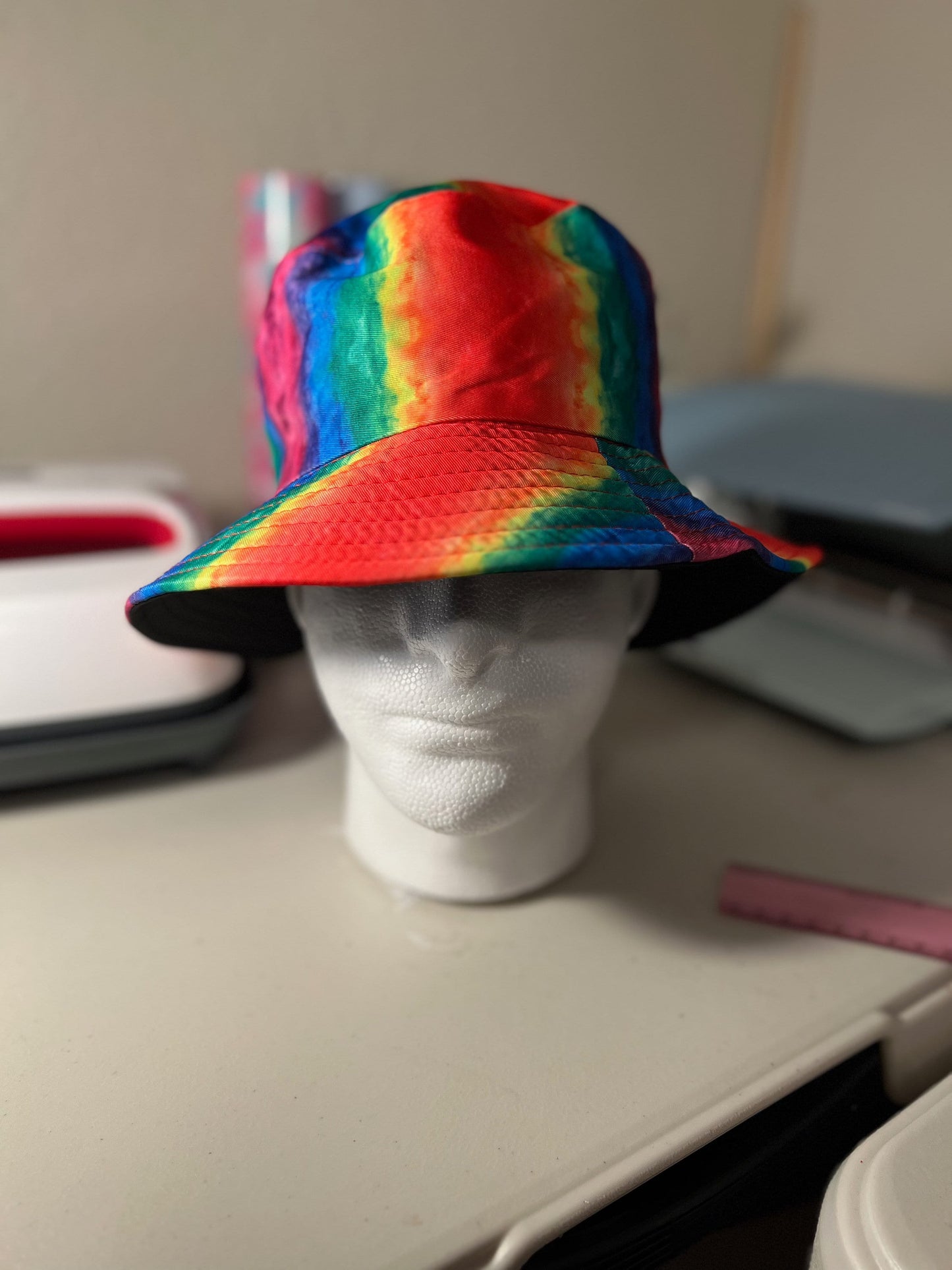 Rainbow Daddy Sun Bucket Hat various colors Pride and LGTBQ Friendly Personalized