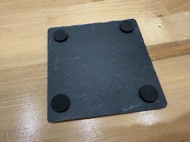 Custom Slate Coasters Laser Engraved